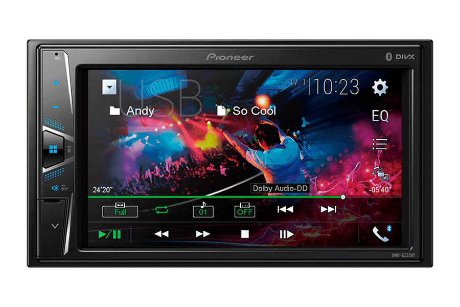 Radio con Pantalla T&aacute;ctil, 6.2 Pulgadas, PIONEER