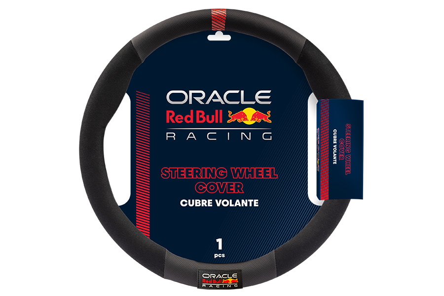 Cobertor de Volante, Negro/Rojo, RED BULL RACING
