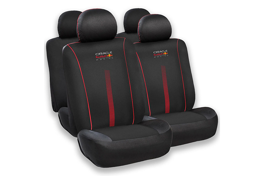 Cobertor de Asiento, Negro/Rojo, RED BULL RACING