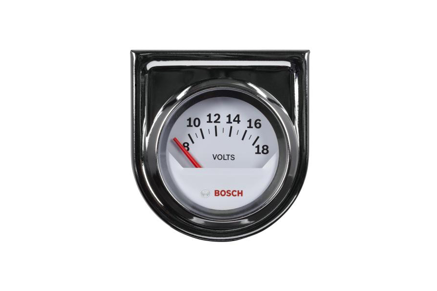Reloj Voltimetro Blanco 2 Pulg., BOSCH