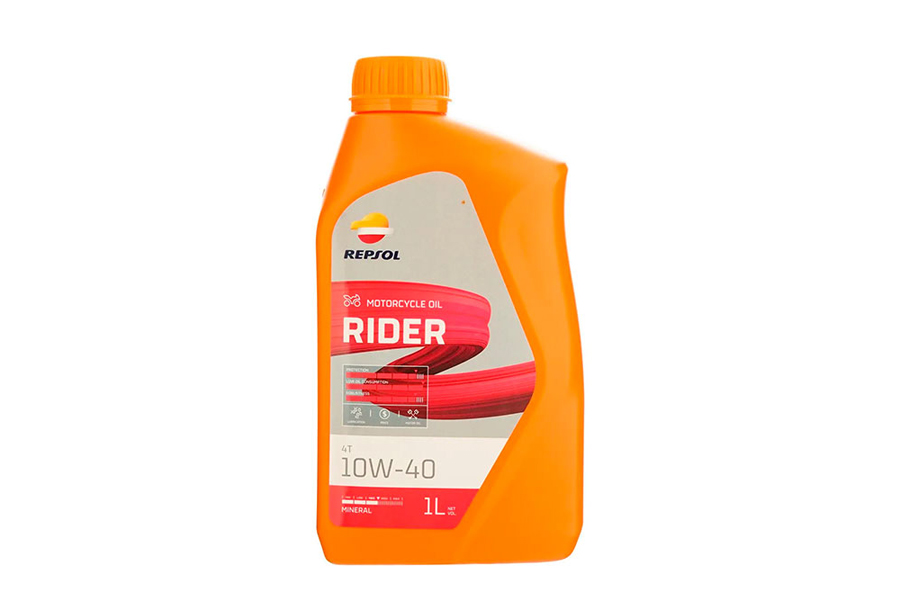 Aceite Rider 10W40 Premium Mineral, REPSOL