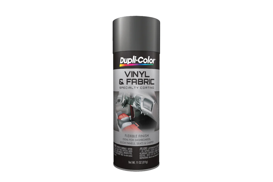 Pintura Spray para Vinyl / Tela Negro Mate, 11 Onzas, DUPLI COLOR