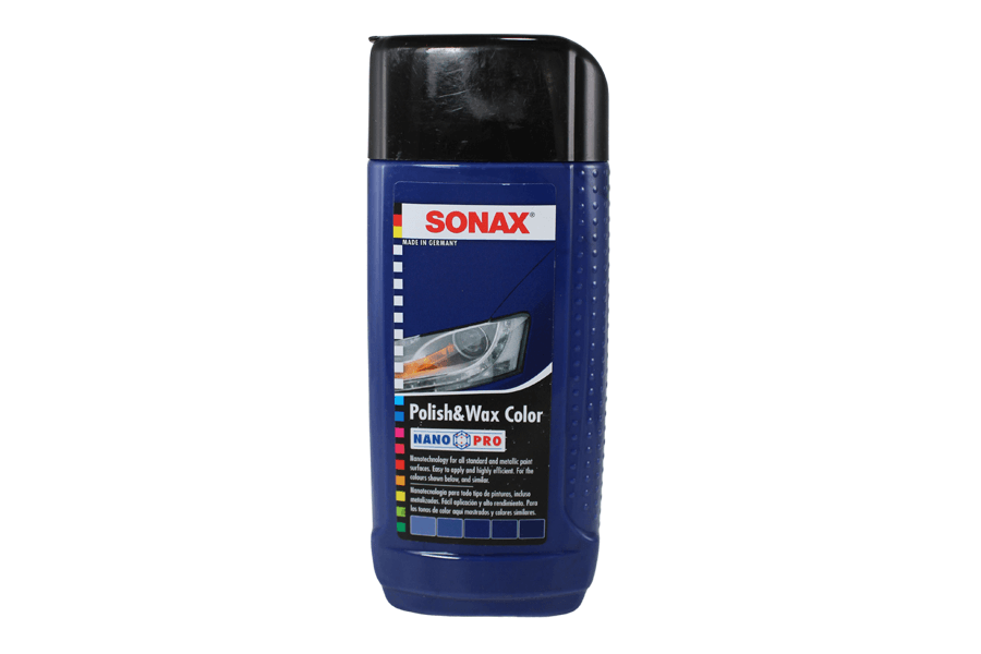 Cera Polish & Wax color Azul 250ml, SONAX