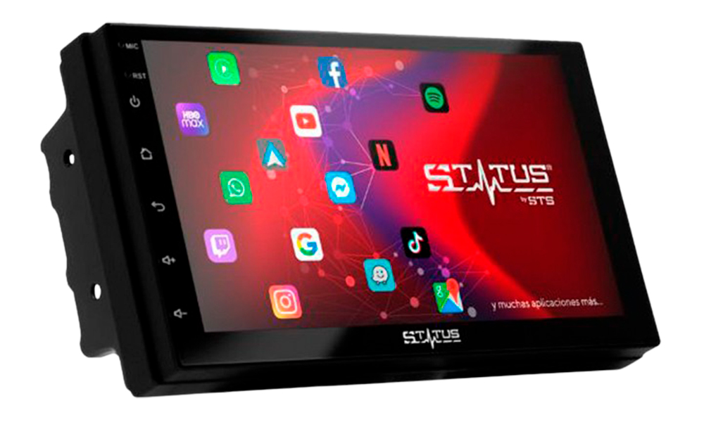 Radio 7 Pulgadas con Pantalla T&aacute;ctil, STATUS