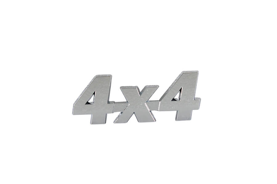 LOGO 4X4 3.5X9CM