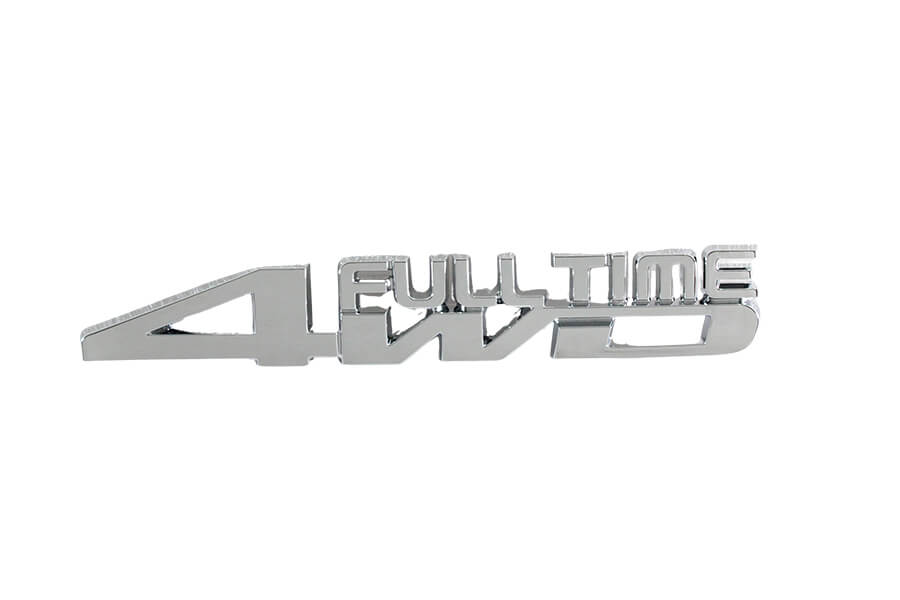 LOGO 4WD 2.5X15.5CM