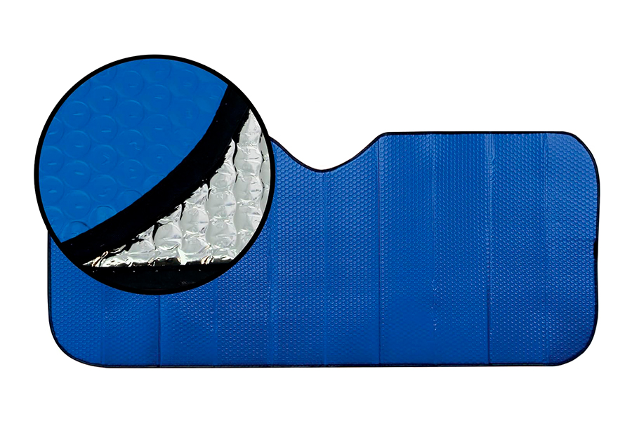 Tapasol Plegable Frontal Azul, 145 cm x 70 cm, SWISS DRIVE 