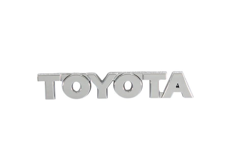 EMBLEMA PALABRA TOYOTA 2X11.3CM