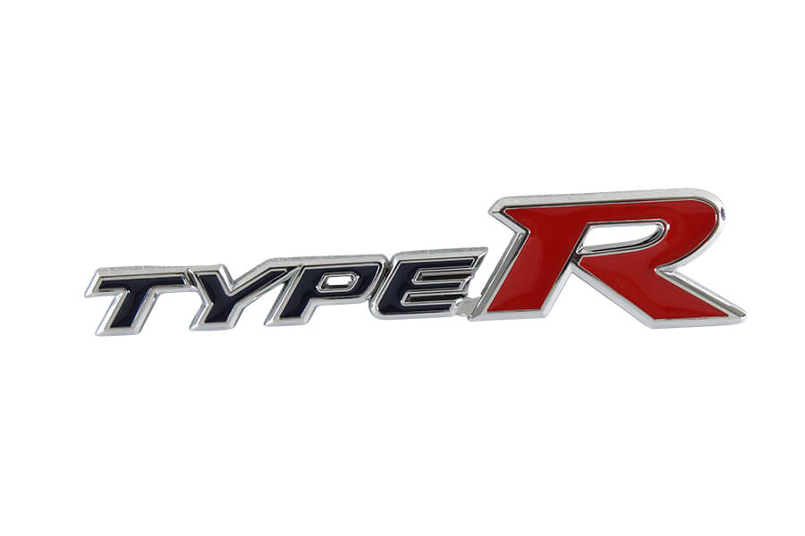 LOGO PALABRA TYPE R 3.2X14.5CM
