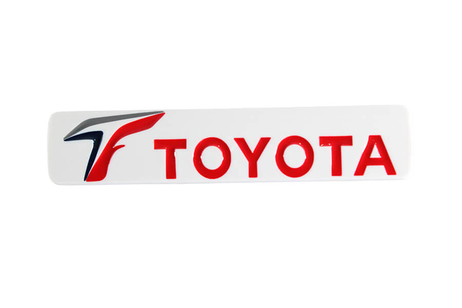 LOGO PALABRA TOYOTA 2.5X12CM