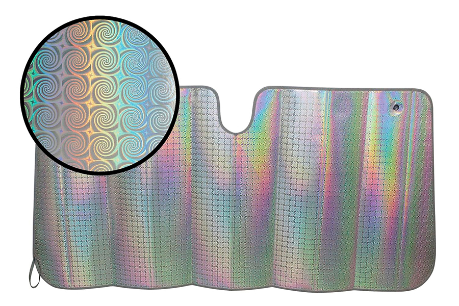  Tapasol Plegable Frontal Plateado, 144x58 cm, SWISS DRIVE