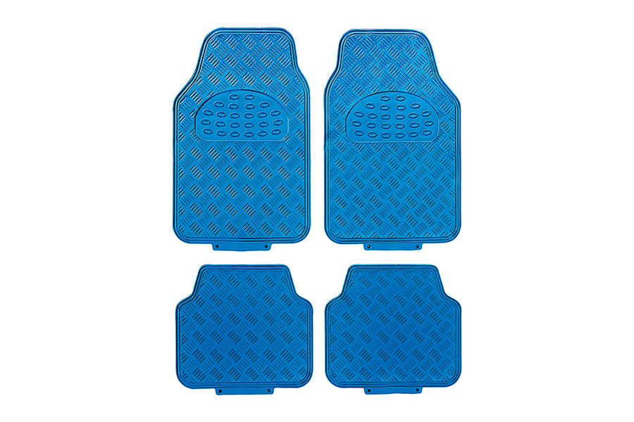 Alfombra Metalizada Diamante Azul, SUMEX