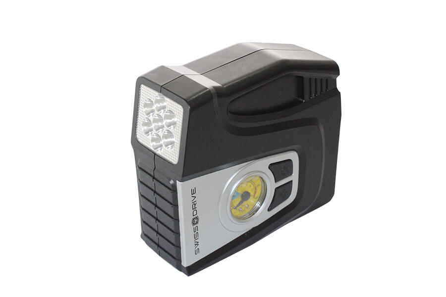 COMPRESOR AIRE C/LUZ 12V 120W
