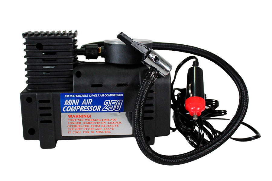 Inflador El&eacute;ctrico para Neum&aacute;ticos SWISS DRIVE 250 PSI