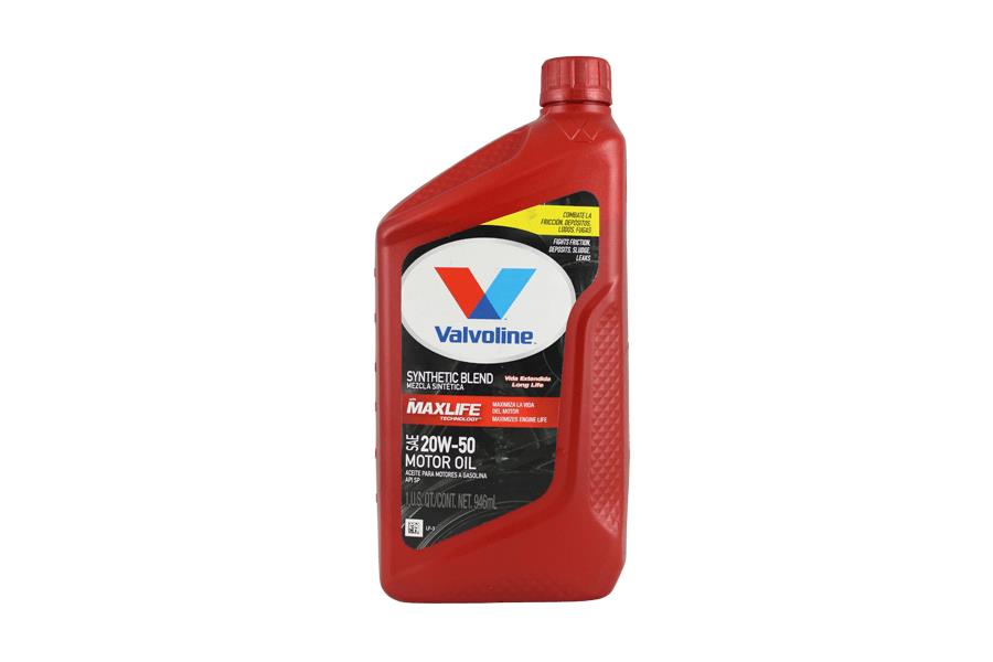 Aceite Max Life Semi Sint&eacute;tico 20W50, VALVOLINE