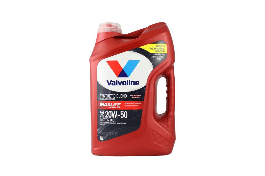 Aceite Max Life Semi Sintético 20W50, VALVOLINE